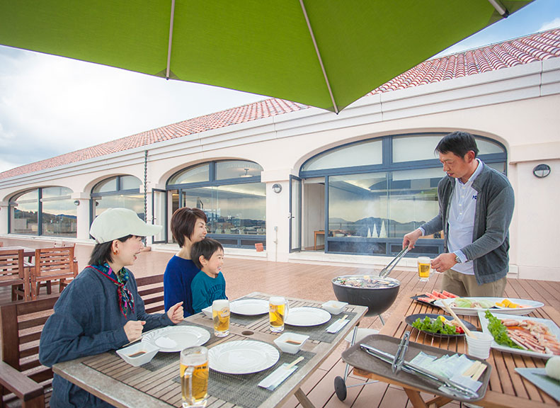 在非日常空間中盡情享受渡假氣氛