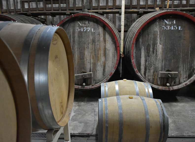 70年以上的歷史刻劃珍貴的熟成木桶