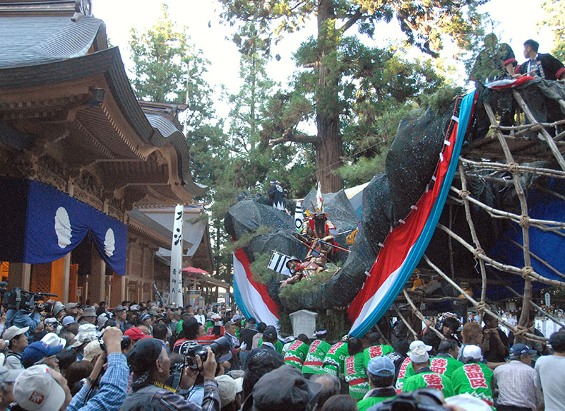 阿爾卑斯山腳例祭「御船祭」