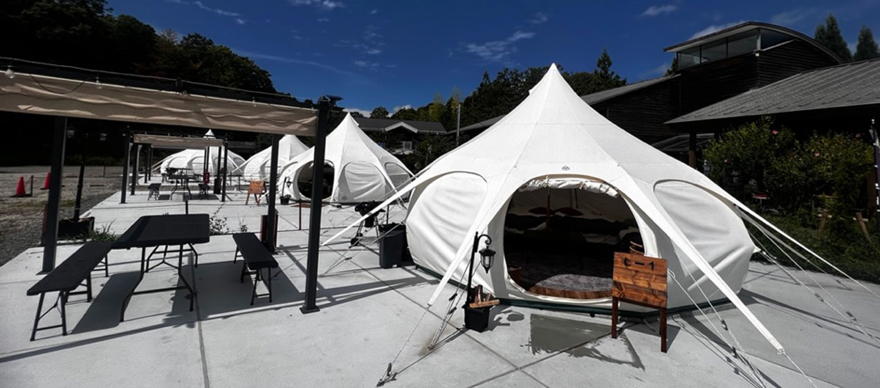 かいづか いぶき温泉オートキャンプ場