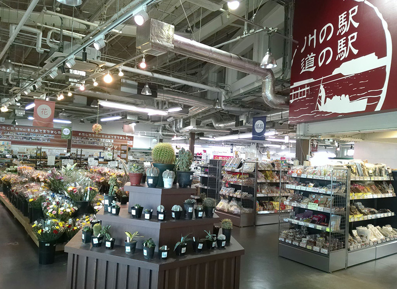 特產集中展示有魅力的物產區