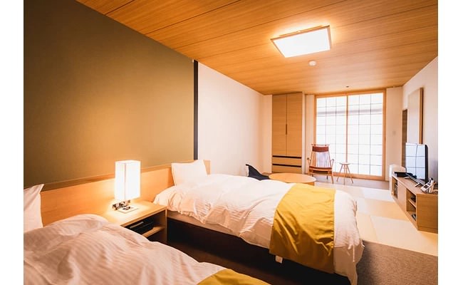 結合榻榻米與床鋪的和風摩登「和洋式客房」