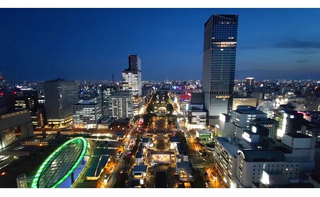 從展望台俯瞰的夜景