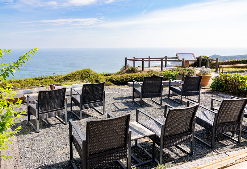 鳥羽展望台 海女のテラス