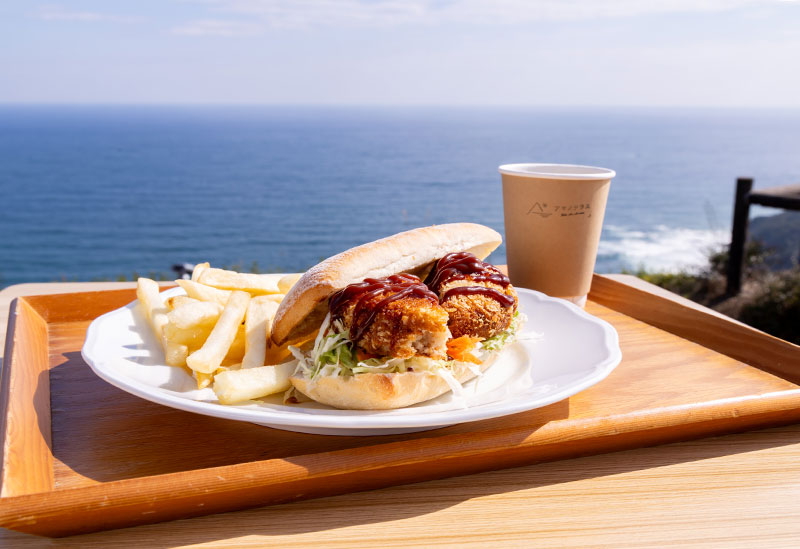 鳥羽展望台 海女のテラス